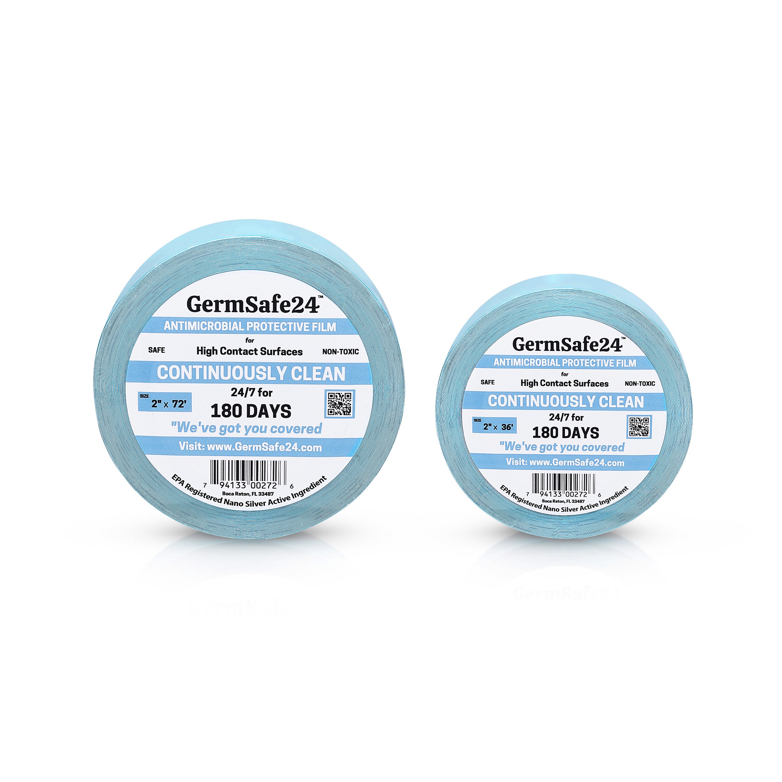 GermSafe24 Antimicrobial Protective Film: 2