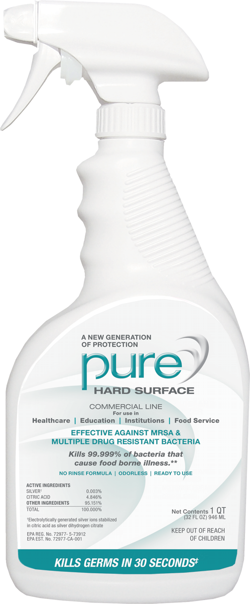 Pure Hard Surface Disinfectant 32oz.